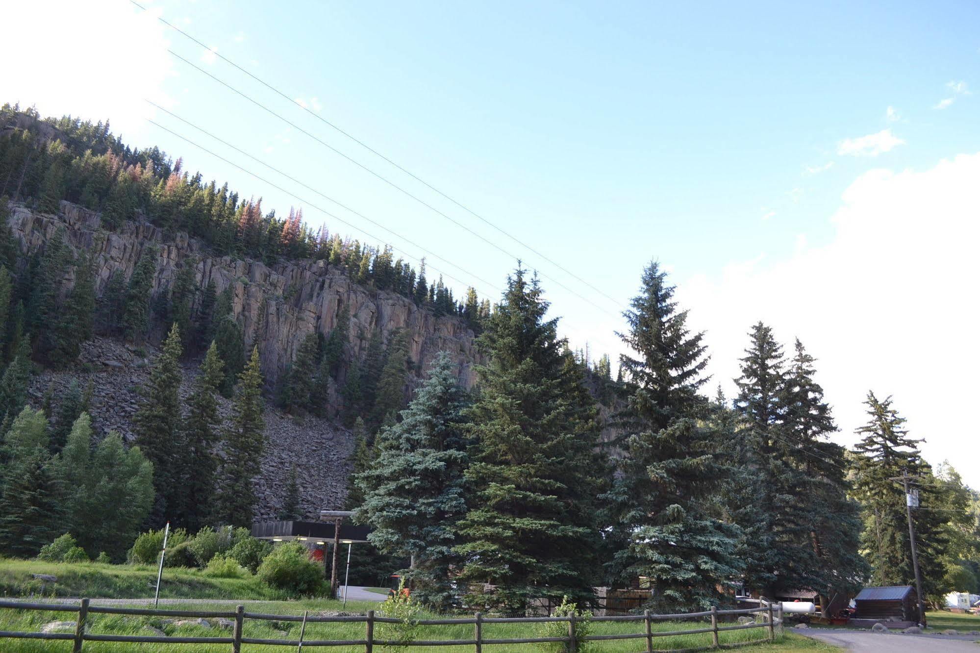 Loge Wolf Creek Motel South Fork Exterior foto